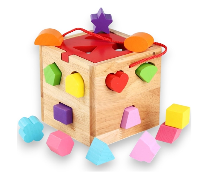 BBO DRVENA IGRACKA ZA SORTIRANJE OBLIKA (18m+)