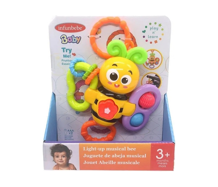 INFUNBEBE IGRACKA ZA BEBE LIGHT-UP MUSICAL BEE