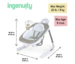 KIDS II INGENUITY LJULJASKA ANYWAY SWAY™  - RAY™ 0-9M (MAX 9KG)12584 - Slika 2