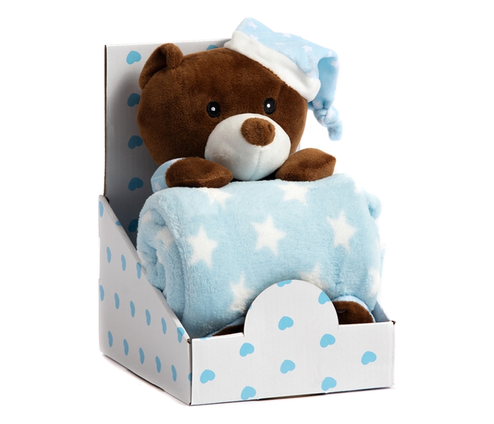 BBO SET IGRACKA + CEBENCE SLEEPING BEAR (B200003) - BLUE