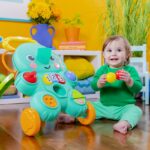 KIDS II BRIGHT STARTS IGRACKA 2U1 (GURALICA I IGRACKA) - SLONCE 6-36M - Slika 6