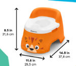 KIDS II IBABY EINSTEIN TIGER -  NOSA POTTY 17285 18M+ - Slika 2
