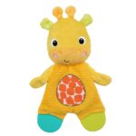 KIDS II BRIGHT STARTS ZVECKA/GLODALICA ZA BEBE - ZIRAFA I SLON 8916 SNUGGLE&TEETHE - Slika 6
