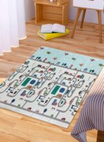 BBO SKLOPIVA PODLOGA ZA IGRU OD PENE (ZH-1) - TRANSIT TRACKS (180x200x1cm) - Slika 2